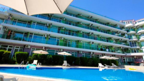 Sunny Beach Studio in Apartcomplex Solmarine
